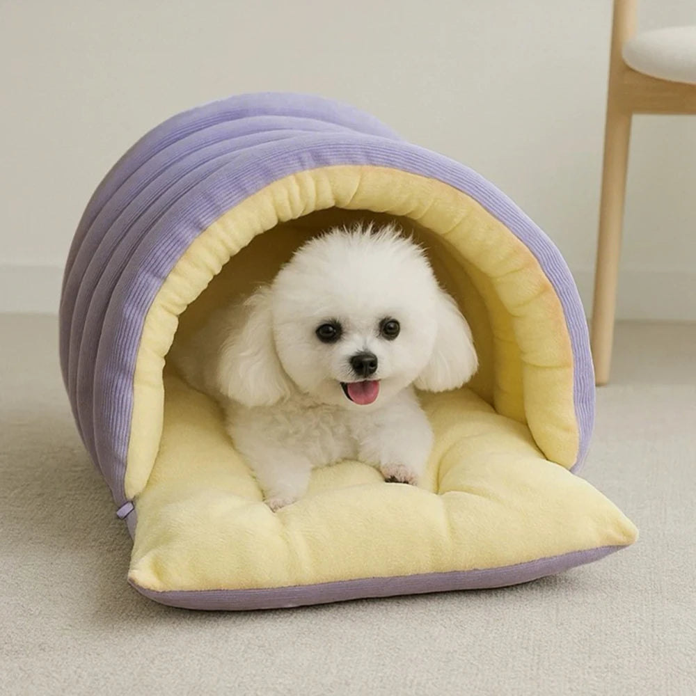Plush Warm Cave Bed