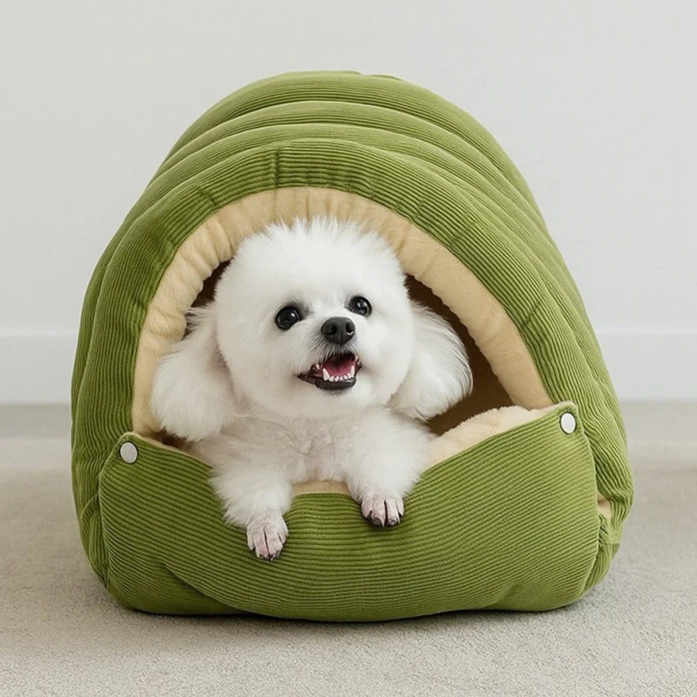 Plush Warm Cave Bed
