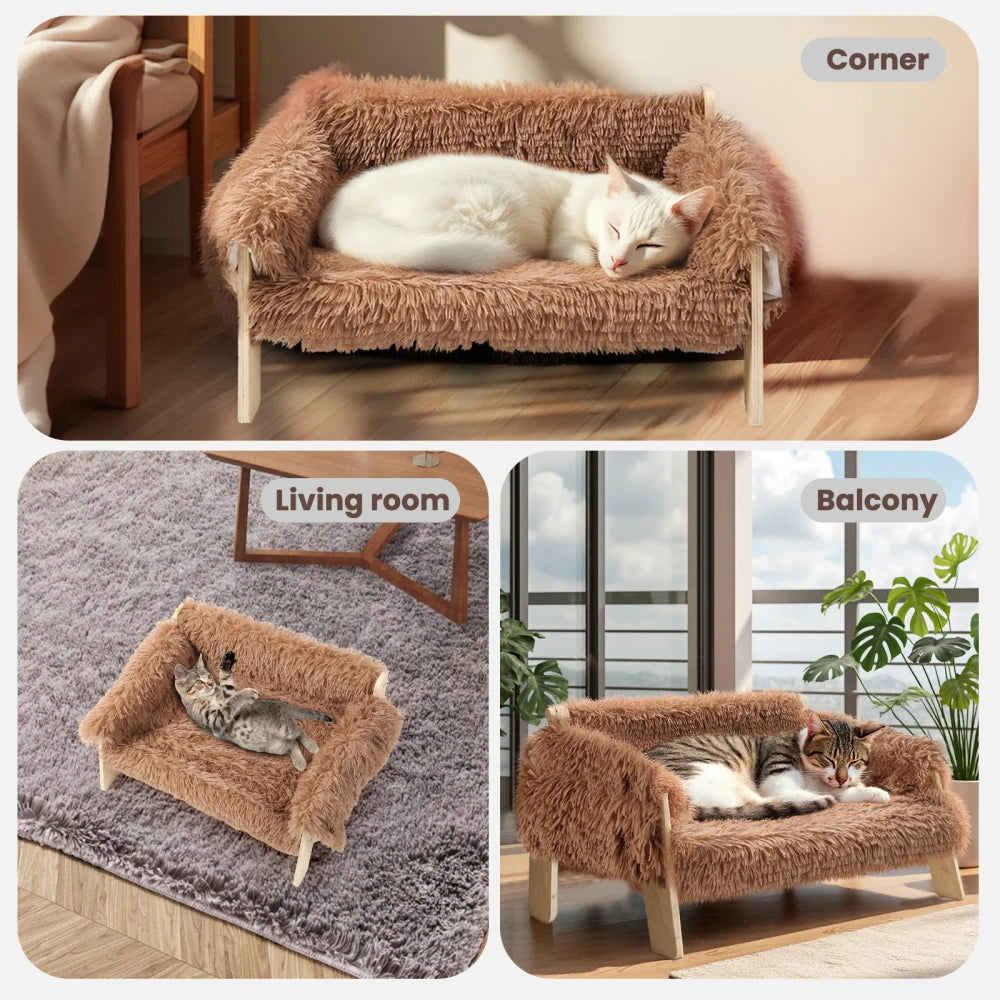 Luxury Plush Pet Sofa