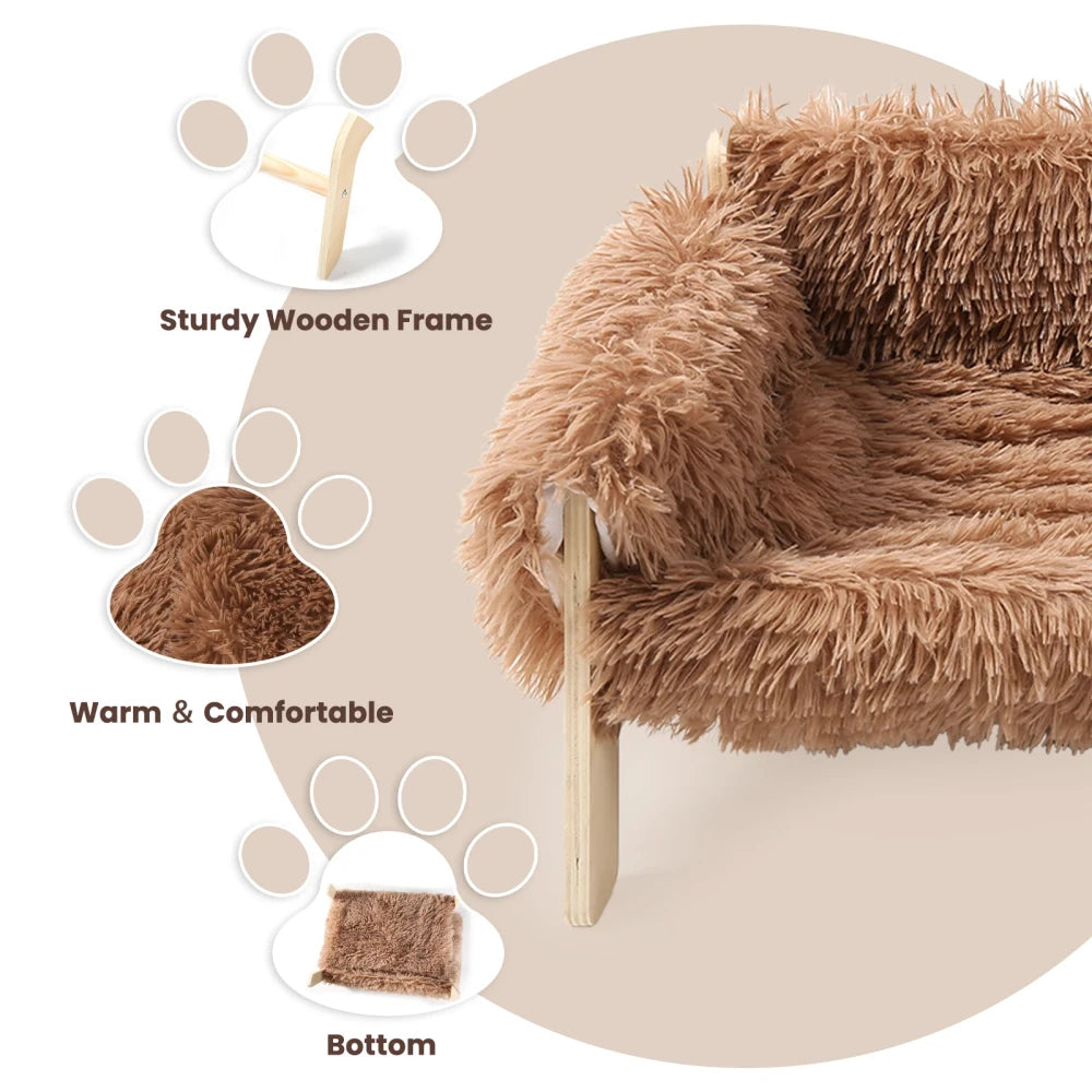 Luxury Plush Pet Sofa