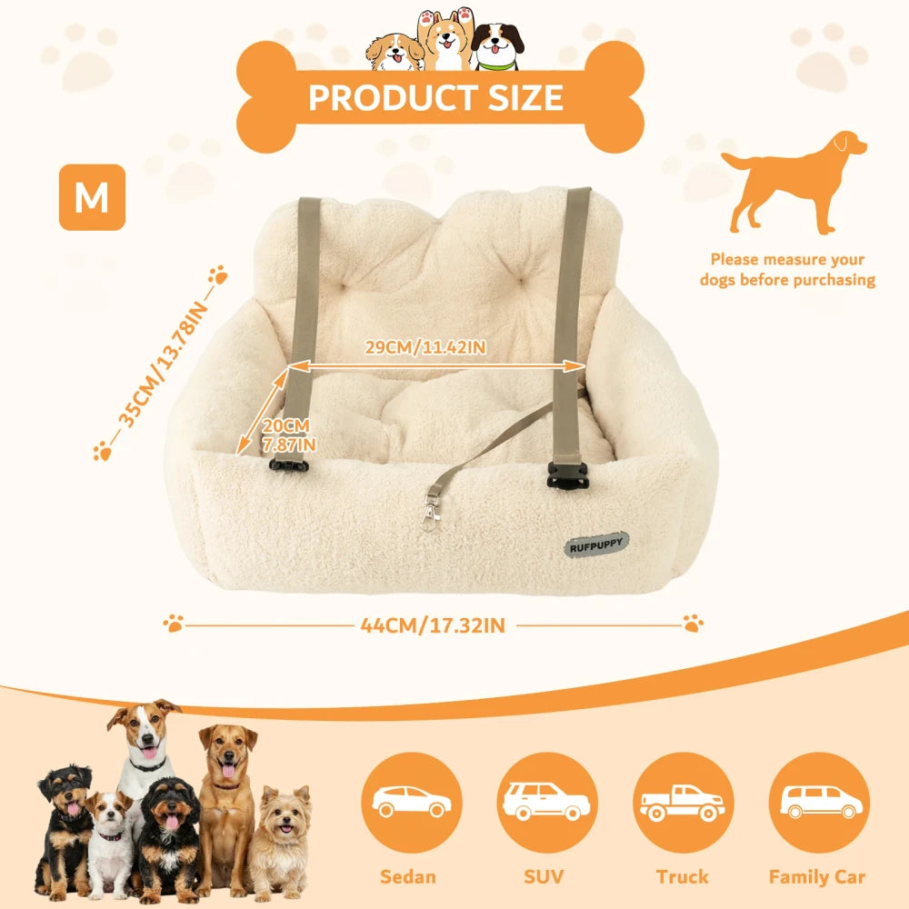 Luxury Car Booster Seat For Dogs (BEST SELLER)