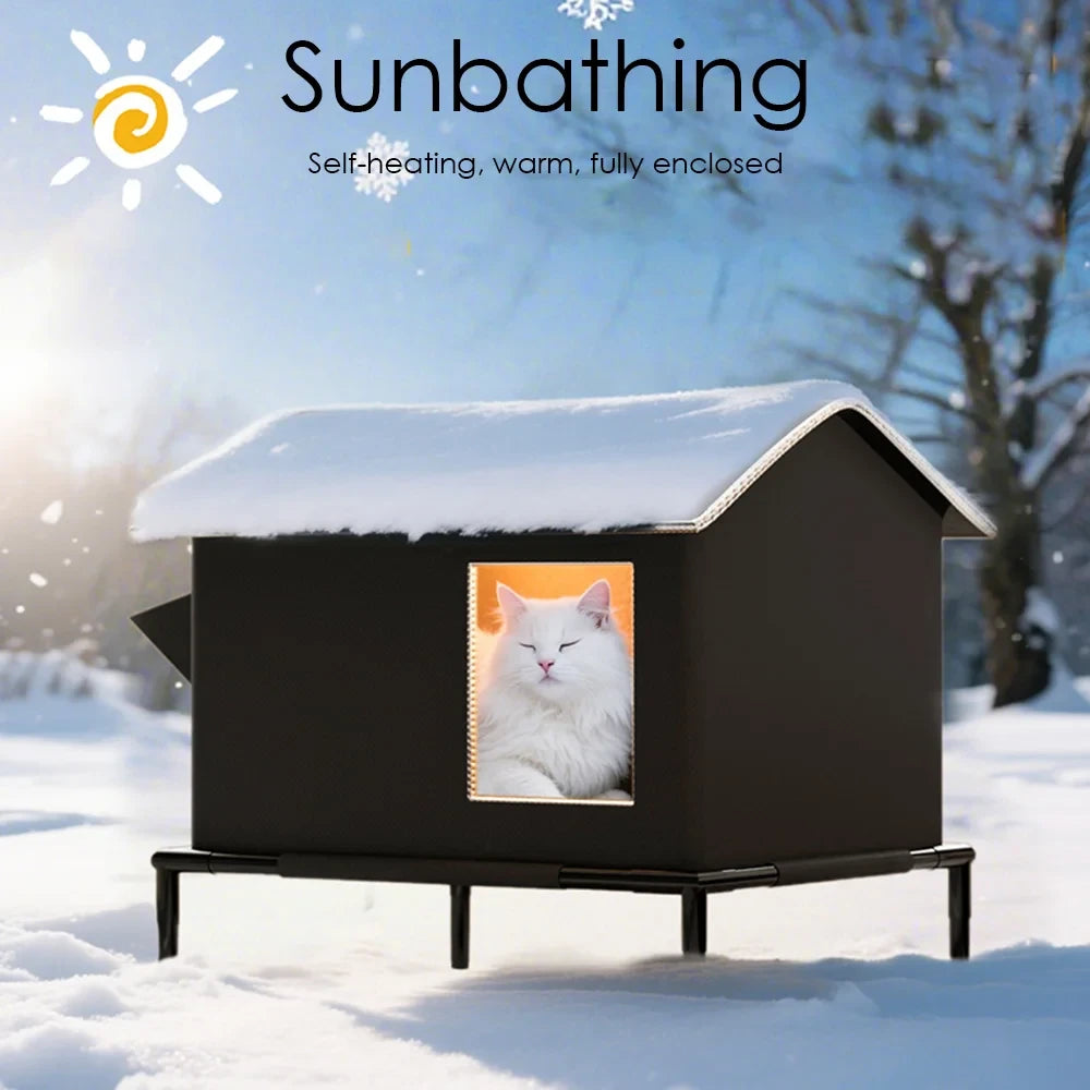 Insulated Outdoor Cat House